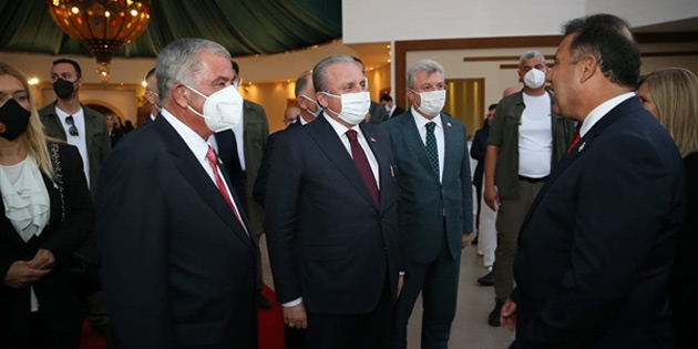 Meclis Bakan Sennarolu, konuk heyetler onuruna resepsiyon verdi 