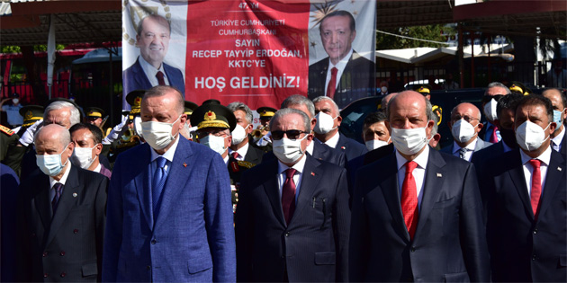 Lefkoa Atatrk Ant nnde tren dzenlendi 