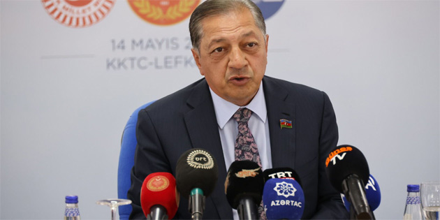 Azerbaycan'dan KKTC'ye Bar ve zgrlk Bayram tebrii