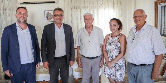 Erhrman, eler ve Balc'dan Angolemli’ye ziyaret
