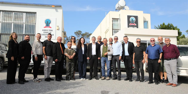 Aktun�, G�AD, Esnaf ve Zanaatkarlar Kooperatifi, KTOE�S ile KTSO’yu ziyaret etti