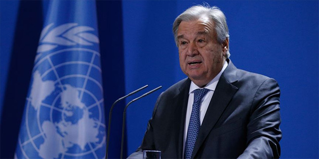 BM Genel Sekreteri Guterres’in, Mara’la ilgili aklamalardan endie duyduu belirtildi