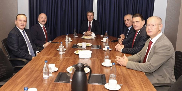 Ba�bakan �stel, Ad�yaman Valisi Varol ile g�r��t�