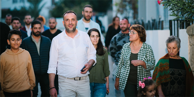 Girne Ba��ms�z Belediye Ba�kan Aday� �eler Ozank�y’� ziyaret etti