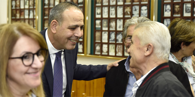 Harmanc�, KTOE�S ile �ehit Aileleri ve Malul Gaziler Derne�i’ni ziyaret etti 