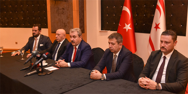 Destici, KKTC’nin tan�nmas� i�in �nce birlik olunmas� gerekti�ini s�yledi 