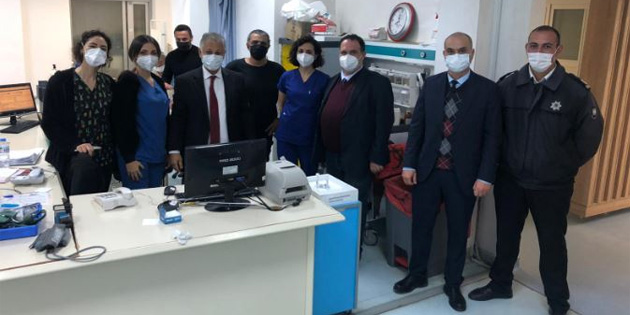 Sa�l�k Bakan� Pilli Lefko�a ve Lefke Devlet Hastanelerini ziyaret etti 