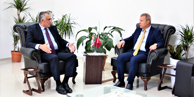 �avu�o�lu Sanayi Odas� heyetini kabul etti 