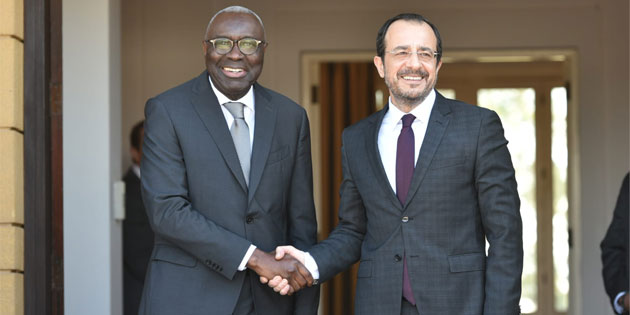 Hristodulidis Erh�rman’la g�r��mesi sonras�nda a��klamalarda bulundu