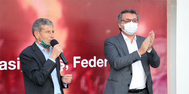 CTP’nin bar�� ate�ler� �skele ve G�zelyurt'ta da yak�ld� 
