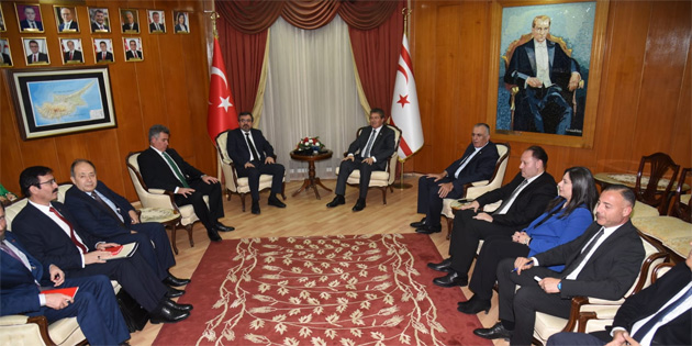 Ba�bakan �stel Y�K heyetiyle g�r��t�