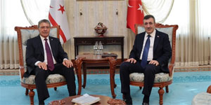 �nal �stel, Cevdet Y�lmaz ile g�r��t�: 2027 Y�l� �ktisadi ve Mali �� Birli�i Anla�mas� ele al�nd�
