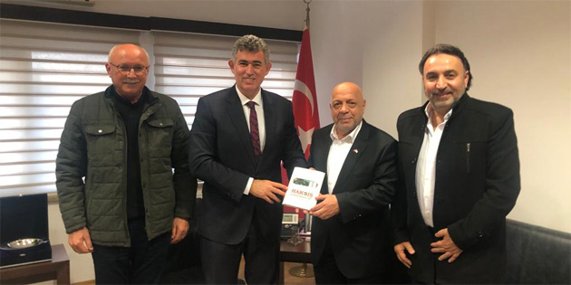 Trkiye'nin Lefkoa Bykelisi Feyziolu, HAK- Genel Bakan Arslan' kabul etti