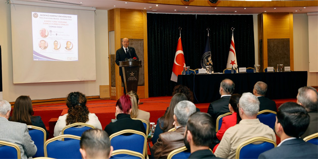 Tatar, Kbrs Trk Tarihine Damga Vurmu simler “Osman rek” seminerine katld