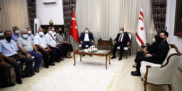 Sennarolu, Muhtarlar Federasyonu heyetini kabul etti