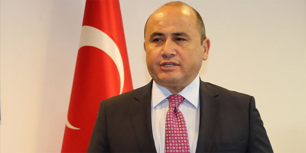 29 Ekim Cumhuriyet Bayram� kutlamalar� TC Lefko�a B�y�kel�isi Ba��eri’nin konu�mas�yla ba�lad�