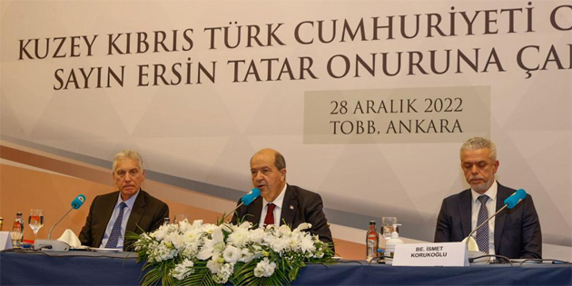 Tatar TOBB’da �al��ma yeme�ine kat�ld�