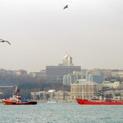 �stanbul Bo�az'� b�y�k tehlike atlatt� 