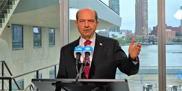 Tatar: “Genel Sekreter Antonio Guterres ile samimi ve verimli bir toplant gerekletirdik”