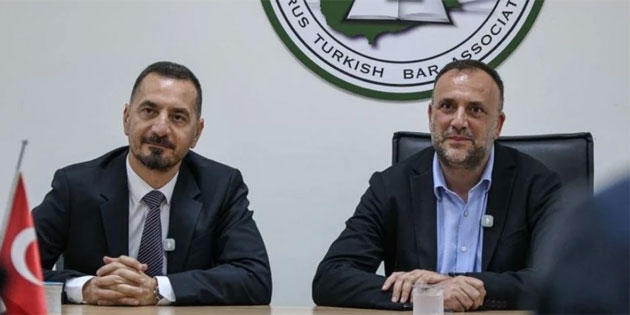 �eler’den Barolar Birli�i’ne ziyaret: Ev ��i �iddet Yasas� ve mahkemelerdeki sorunlar ele al�nd�