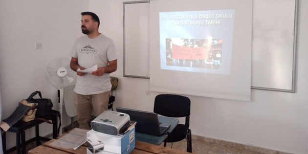 Bamszlk Yolu rgt Okulu 'Kbrs sorununu' irdeledi 