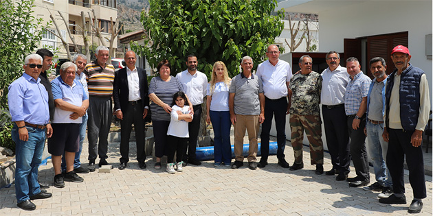 Sami zuslu Girne blgesine baz kyleri ziyaret etti