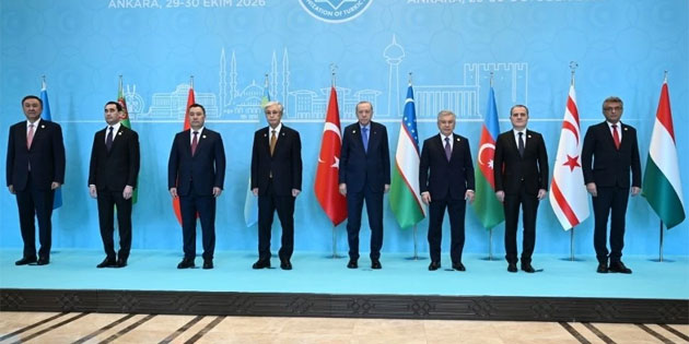T�rk Devletleri Te�kilat� Devlet Ba�kanlar� Konseyi 13'�nc� Zirvesi ba�lad�