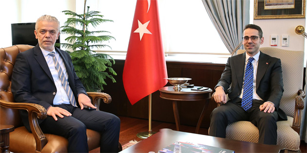 Serim, KKTC Ankara Bykelisi Korukolu’nu kabul etti