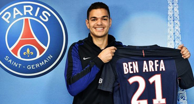 PSG Hatem Ben Arfa'y resmen aklad