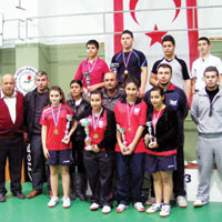 Masa tenisinde Seniye ve �brahim �ampiyon 