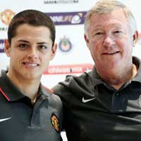 Chicharito, Alex Ferguson'� unutam�yor 