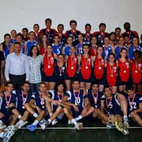 Voleybola DA� damgas� 