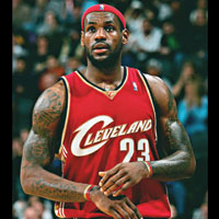 LeBron James Miami Heat'te 