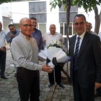 Talat’tan Kartal’a kutlama