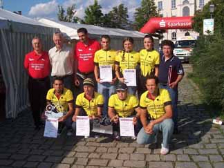 Waldkirchen’de zafer bisikletcilerimizin