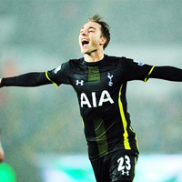 Eriksen ipten ald� 2-1 