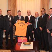Hakemlerden Cumhurba�kan�’na “50 y�l” ziyareti