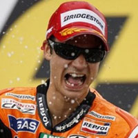 Almanya'da Dani Pedrosa zirvede