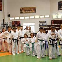 Taekwondocular Milli tak�m i�in yar��t�