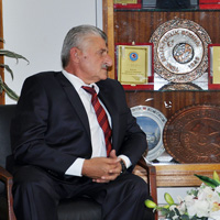 Siber, Engelliler Spor Federasyonu heyetini kabul etti 