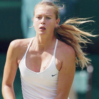 Sharapova'dan erken veda 