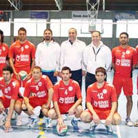 DA� Beyrut’ta futsal ve voleybolda yar� finale y�kseldi