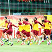 Galatasaray'n Antalya kamp sona erdi 