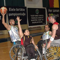 ‘Tekerlekli Basketbol’da hedef lk ‘10’ 