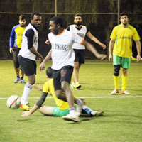 DA� Eczac�l�k Fak�ltesi futbol ligi ba�lad� 