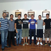 Ynetim ve sporcular tant