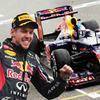 Vettel'in hasreti Bahreyn'de dindi!