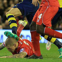 �ngiltere, Skrtel'i konu�uyor 
