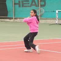 Tenis turnuvas�nda sona do�ru