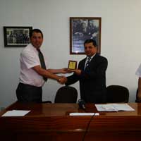 D�r�st, Cenk Harbay Futbol Okulu’nu kabul etti